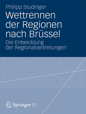 cover image of Wettrennen der Regionen nach Brüssel